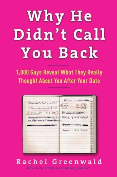 Why he didn't call you back : 1,000 guys reveal what they really thought about you after your date / Rachel Greenwald.