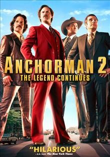 Anchorman 2 : [video recording (DVD)]  the legend continues / Paramount Pictures presents a Gary Sanchez/Apatow production ; director, Adam McKay ; writers, Will Ferrell, Adam McKay ; producers, Adam McKay [and four others].