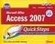 Microsoft Office Access 2007 QuickSteps Cover Image