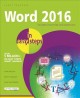 Word 2016 in easy steps  Cover Image