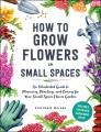 How to grow flowers in small spaces: An illustrated guide to planning, planting, and caring for your small space flower garden  Cover Image